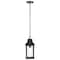 Nuvo Stillwell Outdoor Hanging Lantern 1 Light Matte Black Finish 60/5958 - alternate 4
